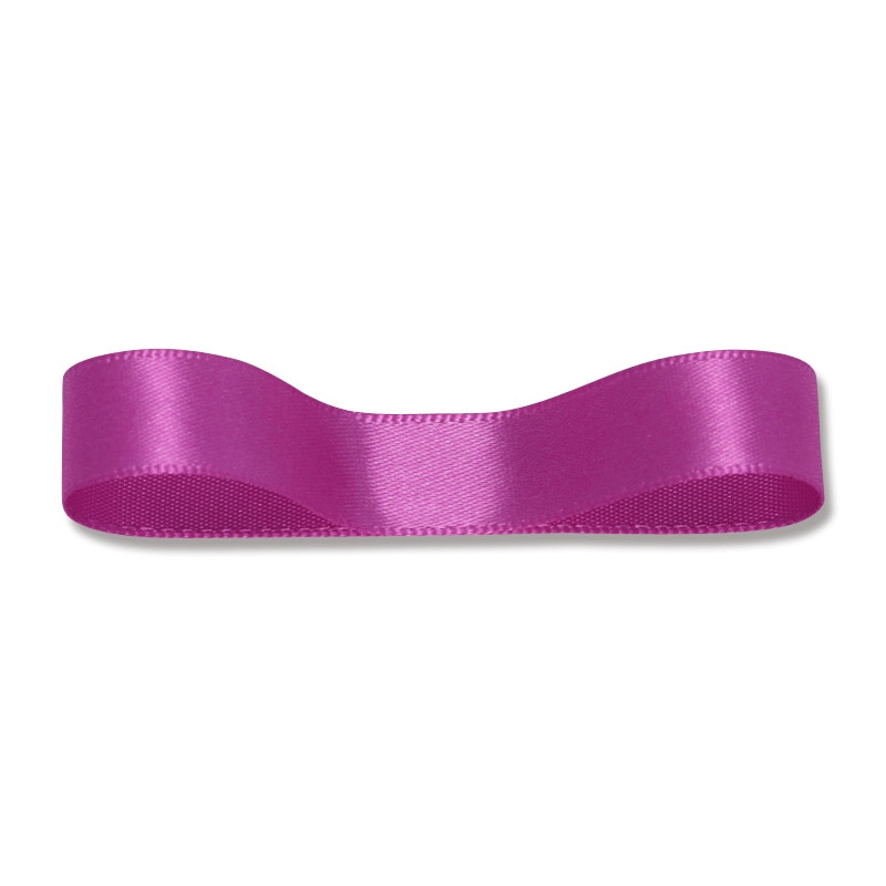 HEIKO シングルサテンリボン 12mm幅×20m 赤紫 1巻