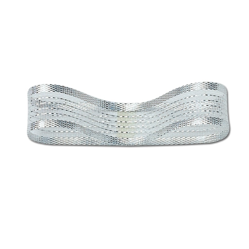 HEIKO シースルーリボン 18mm幅×30m シルバー 1巻