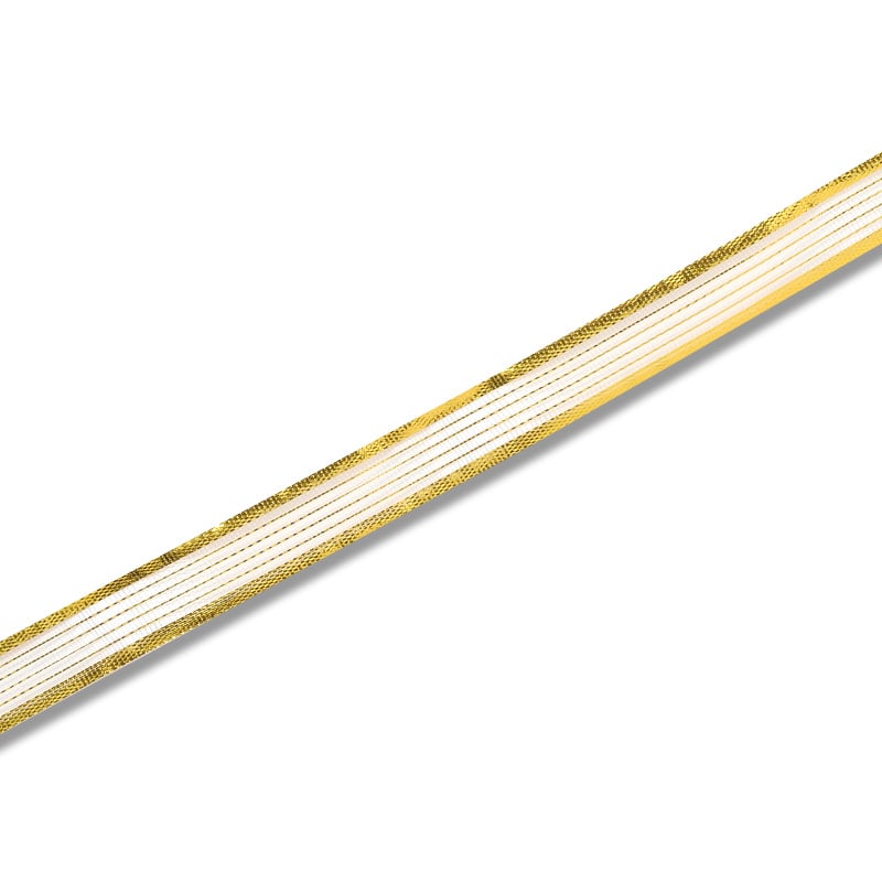 HEIKO シースルーリボン 18mm幅×30m ゴールド 1巻