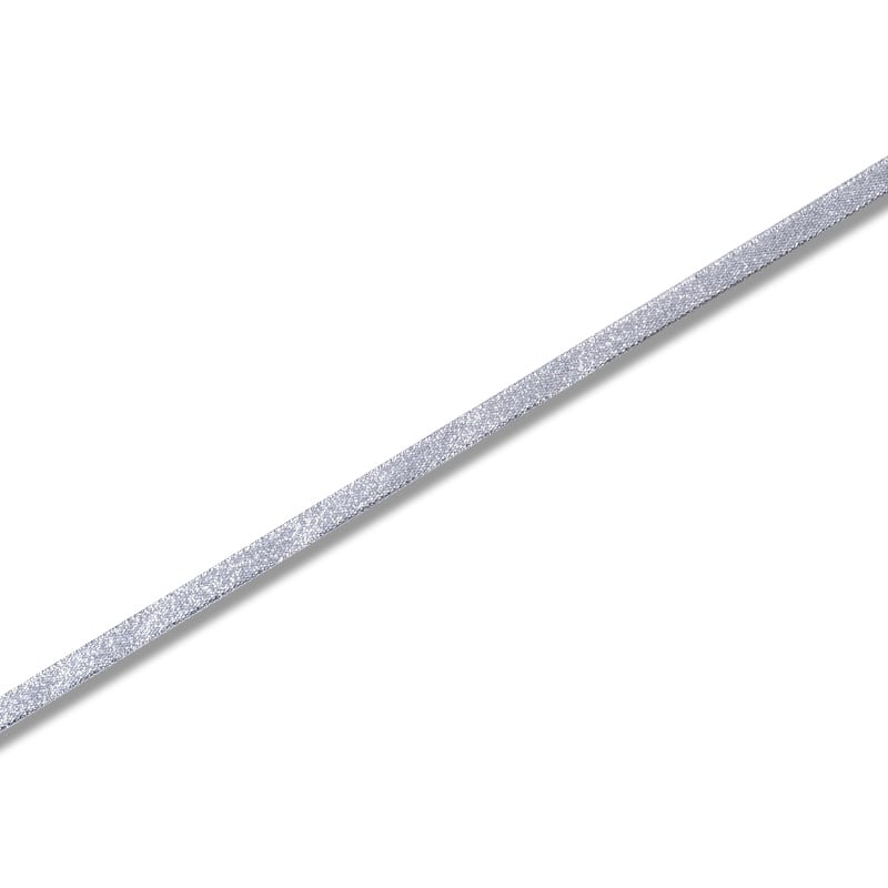 HEIKO エレガンスメタルリボン 6mm幅×20m シルバー 1巻