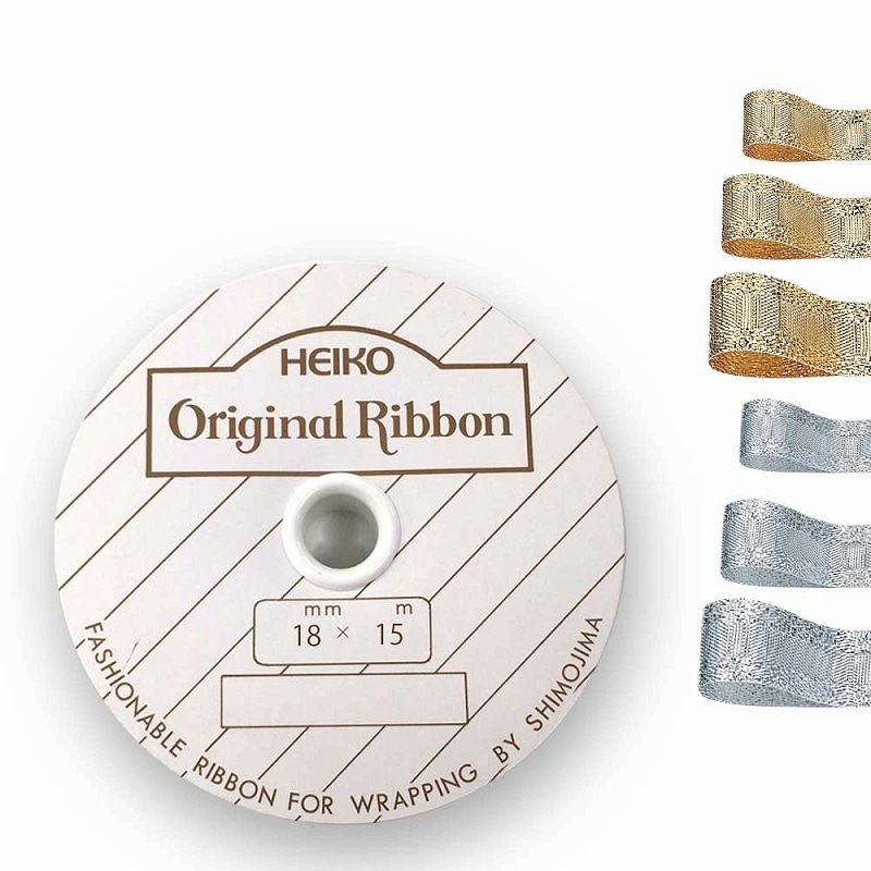 HEIKO リボン Rスパークルリボン 18mm幅×15m 01 1巻
