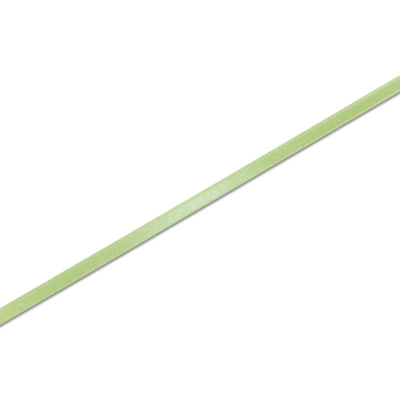 HEIKO シングルサテンリボン 6mm幅×20m 柳 1巻