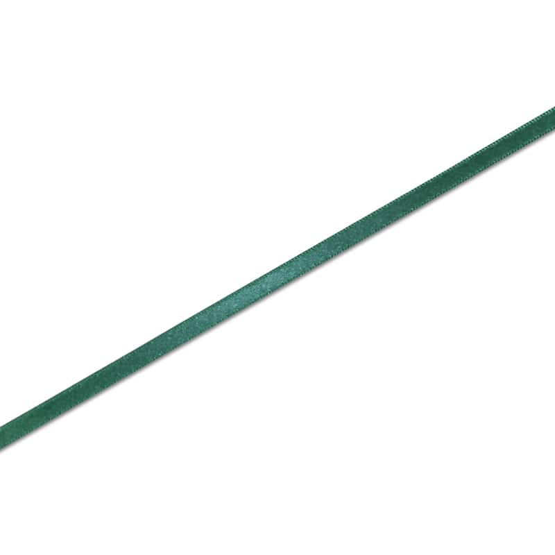 HEIKO シングルサテンリボン 6mm幅×20m グリーン 1巻