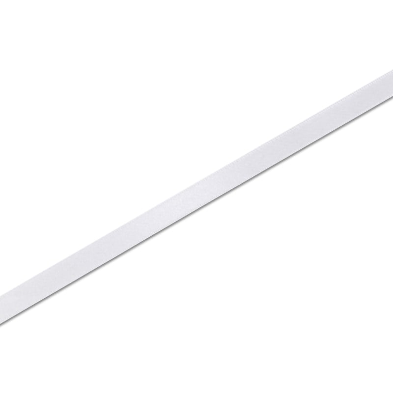 HEIKO シングルサテンリボン 9mm幅×20m 白 1巻