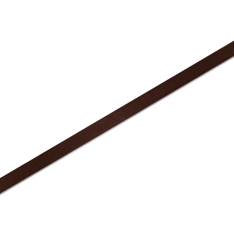 >HEIKO シングルサテンリボン 9mm幅×20m ココア 1巻
