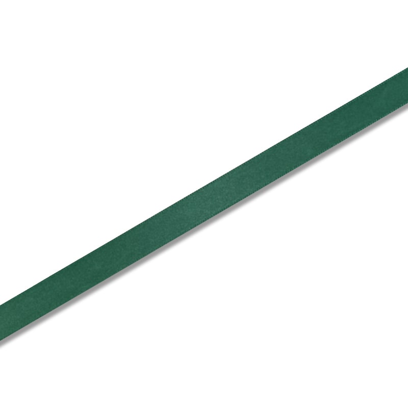 HEIKO シングルサテンリボン 12mm幅×20m グリーン 1巻