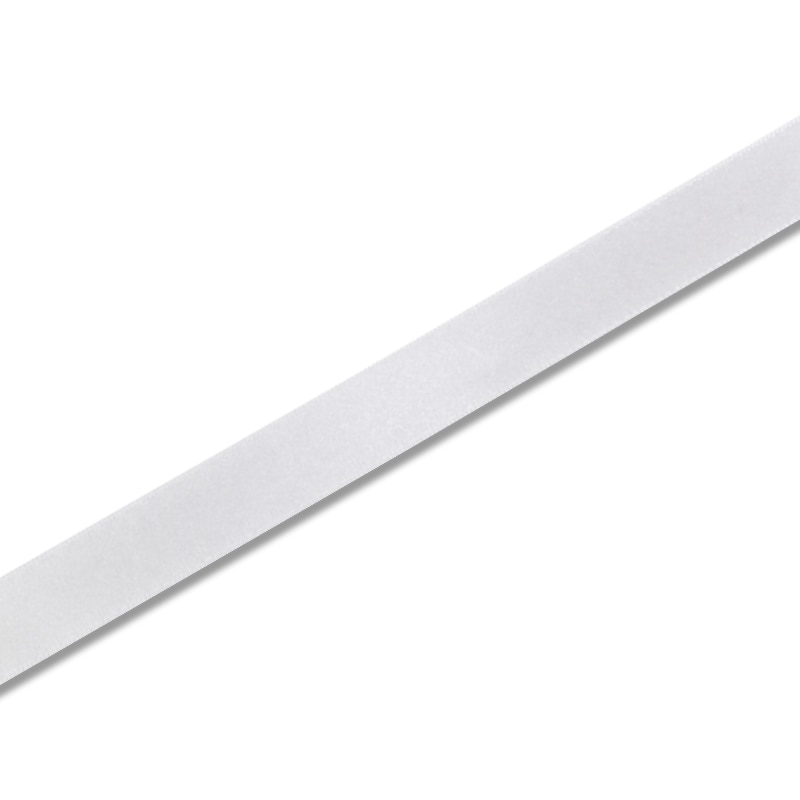 HEIKO シングルサテンリボン 18mm幅×20m 白 1巻