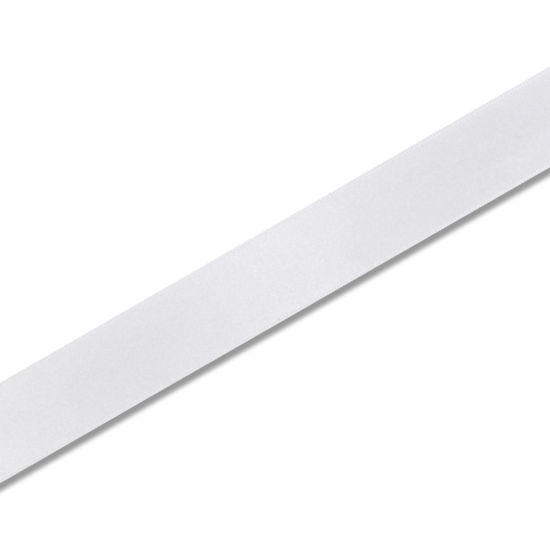 HEIKO シングルサテンリボン 24mm幅×20m 白 1巻