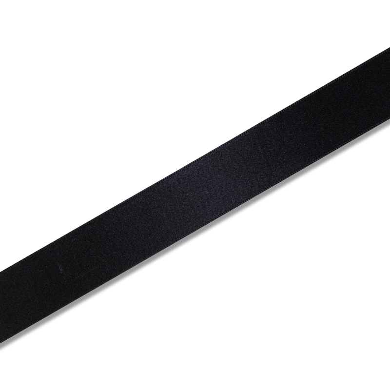 HEIKO シングルサテンリボン 24mm幅×20m 黒 1巻