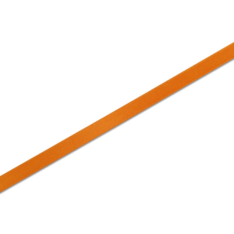 HEIKO シングルサテンリボン 9mm幅×20m オレンジ 1巻