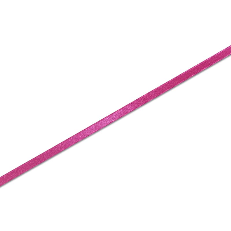 HEIKO シングルサテンリボン 6mm幅×20m 赤紫 1巻