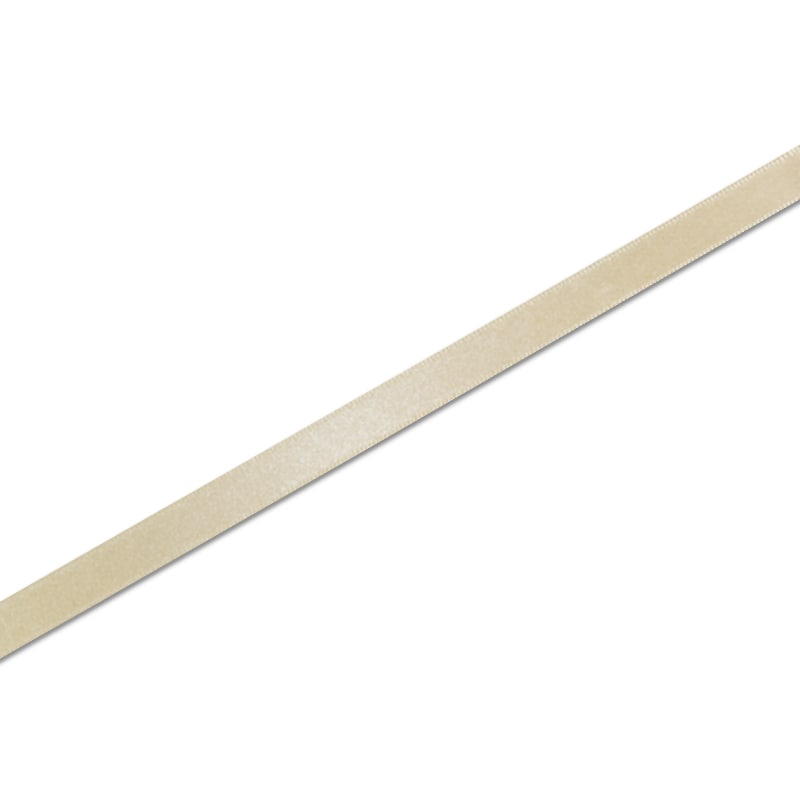 >HEIKO シングルサテンリボン 9mm幅×20m アイボリー 1巻