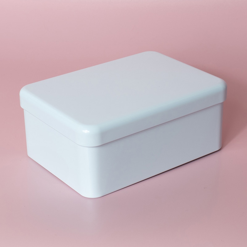 側島製罐 無地缶　プティ缶  ホワイト 1個（ご注文単位80個）【直送品】