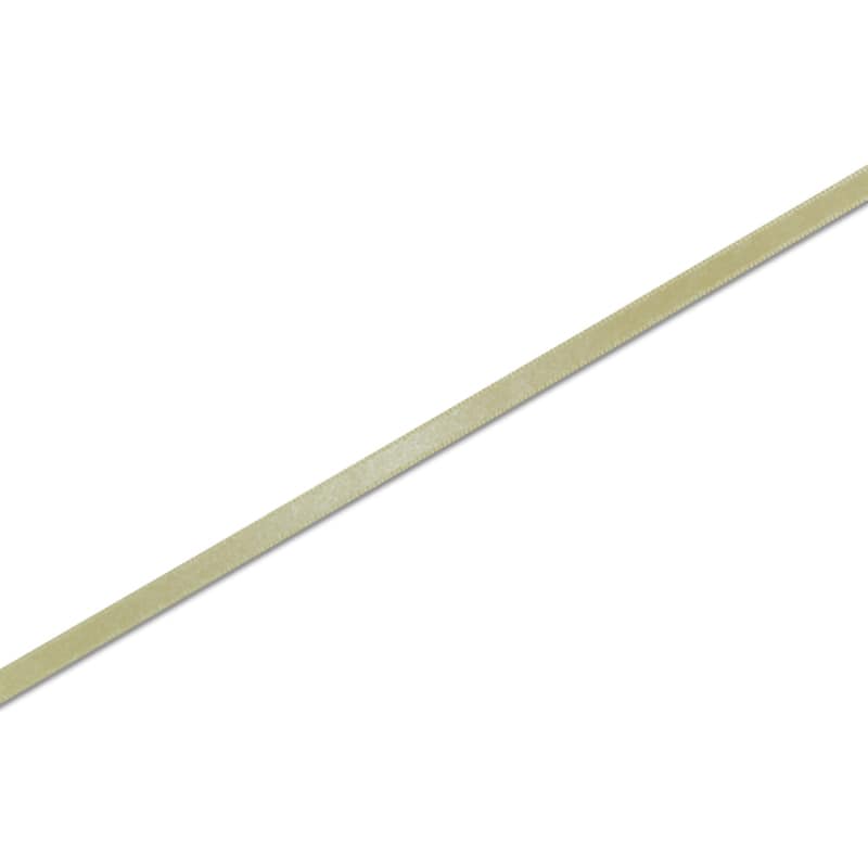 HEIKO シングルサテンリボン 6mm幅×20m 金茶 1巻