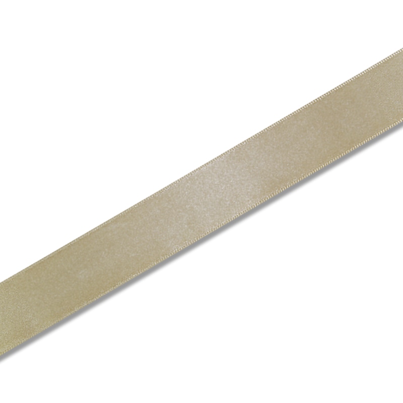 HEIKO シングルサテンリボン 24mm幅×20m 金茶 1巻