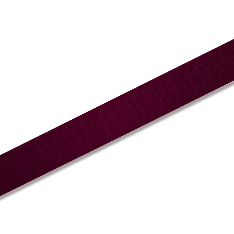 HEIKO シングルサテンリボン 24mm幅×20m ワイン 1巻