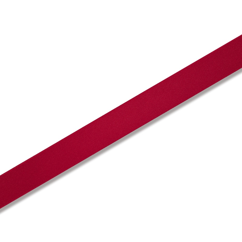 HEIKO シングルサテンリボン 24mm幅×20m 濃赤 1巻
