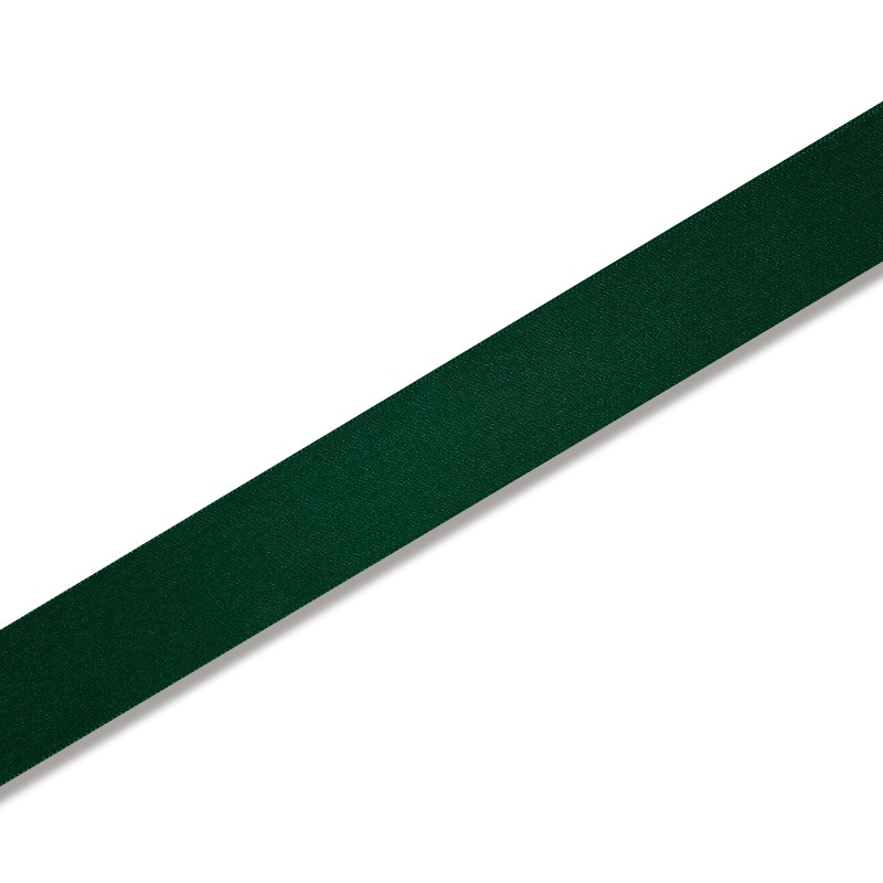 HEIKO シングルサテンリボン 24mm幅×20m 濃グリーン 1巻