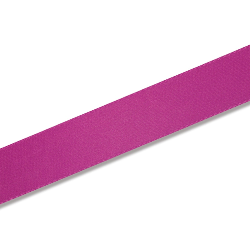 HEIKO シングルサテンリボン 36mm幅×20m 赤紫 1巻