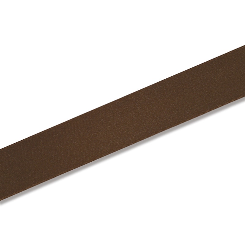 >HEIKO シングルサテンリボン 36mm幅×20m 焦茶 1巻