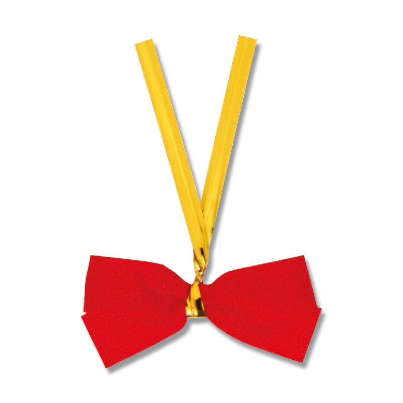 HEIKO クイックリボン 約65mm幅×70mm(リボン巾18mm) 赤 20個/束