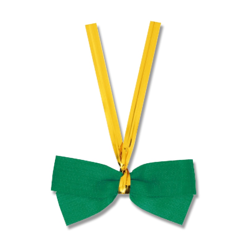 HEIKO クイックリボン 約65mm幅×70mm(リボン巾18mm) 緑 20個/束