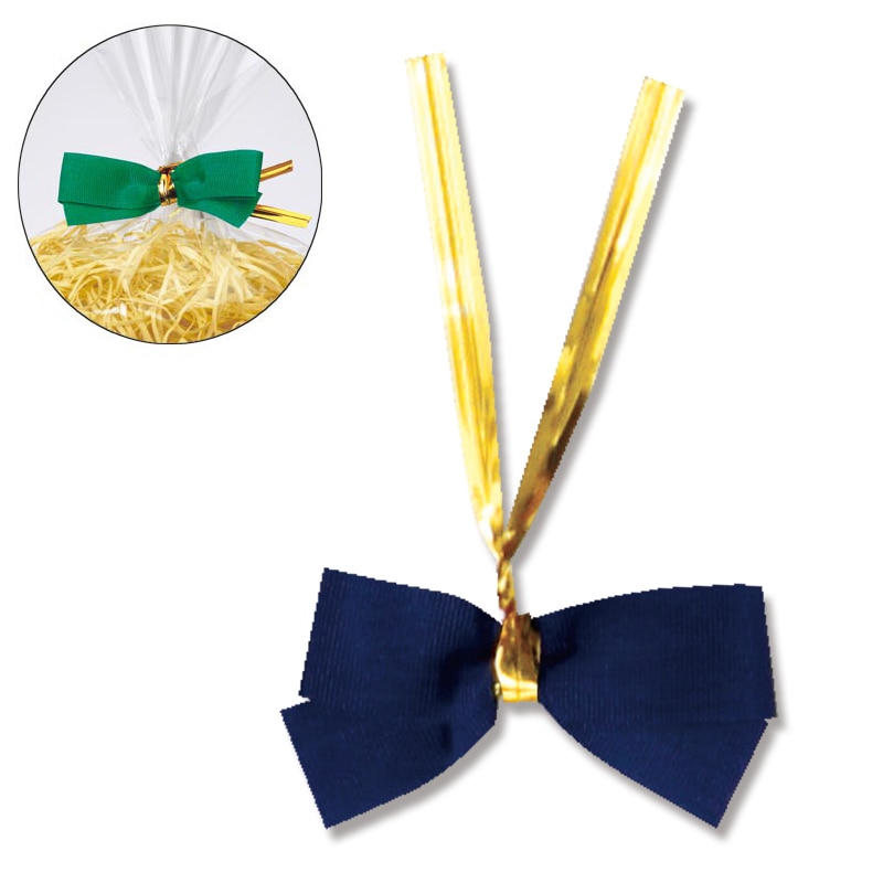 HEIKO クイックリボン 約50mm幅×60mm(リボン巾12mm) 紫紺 20個/束