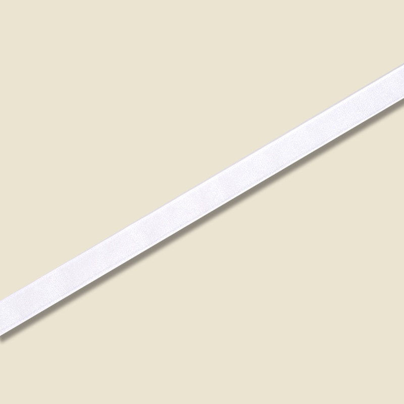 HEIKO Fオーガンジーリボン 12mm幅×30m 白 1巻