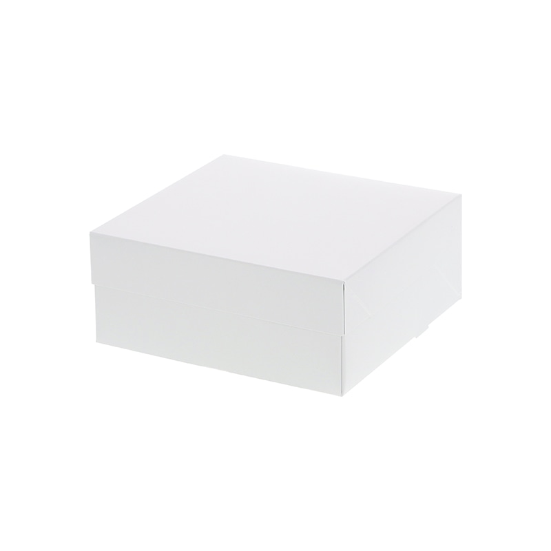 ケーキ箱 PC-カラー65 4号 ホワイト 10枚/袋