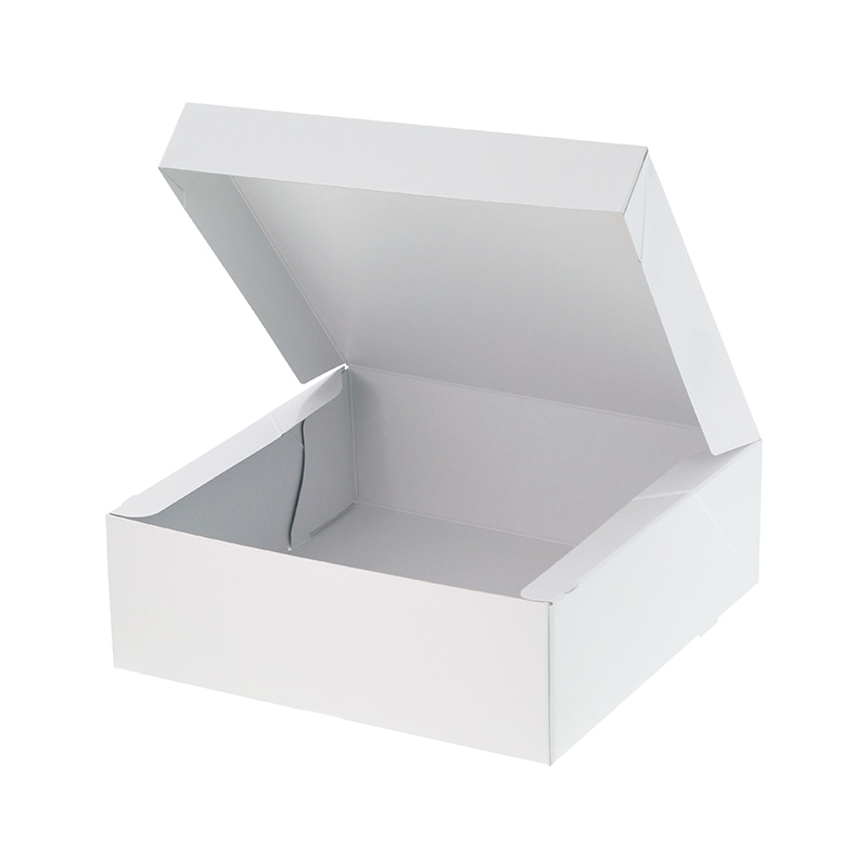 ケーキ箱 PC-カラー65 5号 ホワイト 10枚/袋