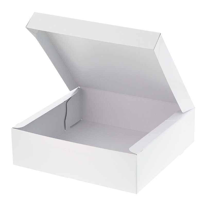 ケーキ箱 PC-カラー65 6号 ホワイト 10枚/袋