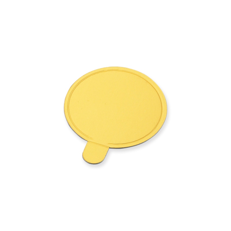 カットケーキ台紙 丸型 CG-3 100枚/袋