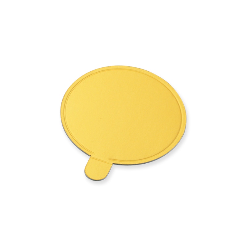 カットケーキ台紙 丸型 CG-4 100枚/袋