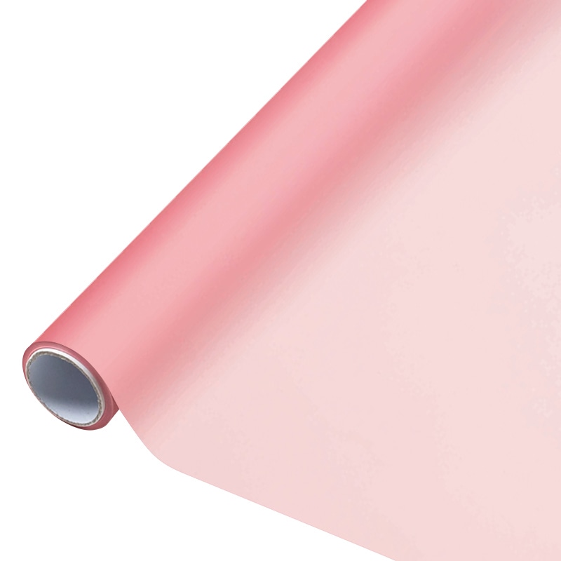 >HEIKO ラッピングペーパー レインボウラップ 08 ピンク 1本