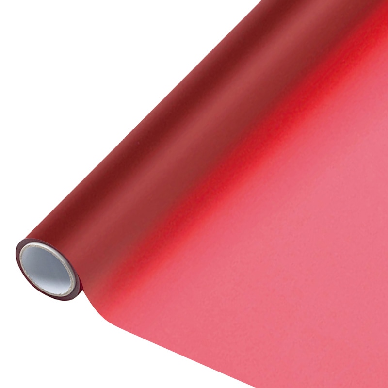 HEIKO ラッピングペーパー レインボウラップ 14 レッド 1本