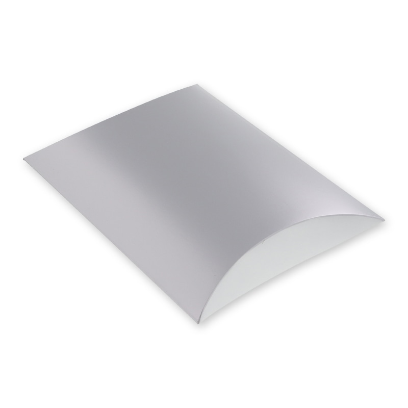 HEIKO 箱 ギフトボックス ギフトボックス AX型(ピローボックス) AX-13 銀 10枚/袋