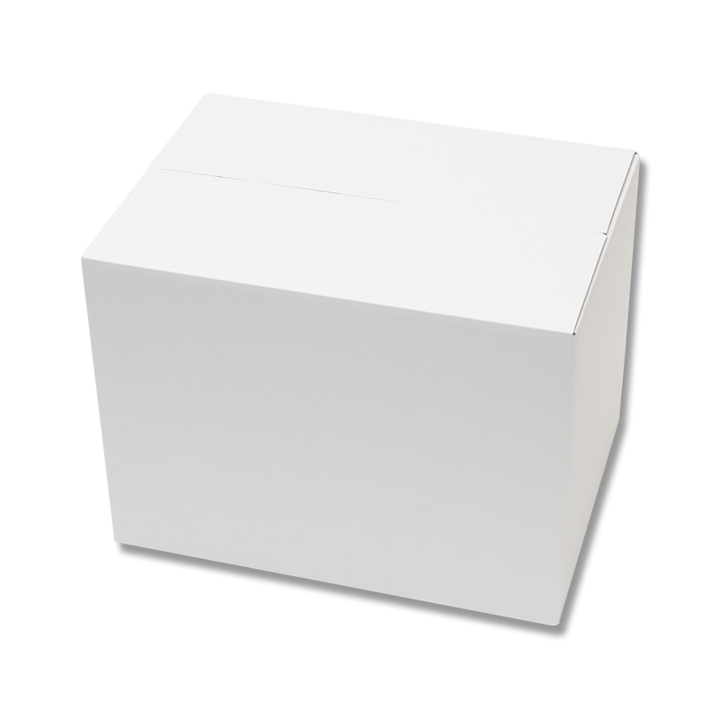 HEIKO 箱 カラーダンボール A4用-230 白 20枚/箱