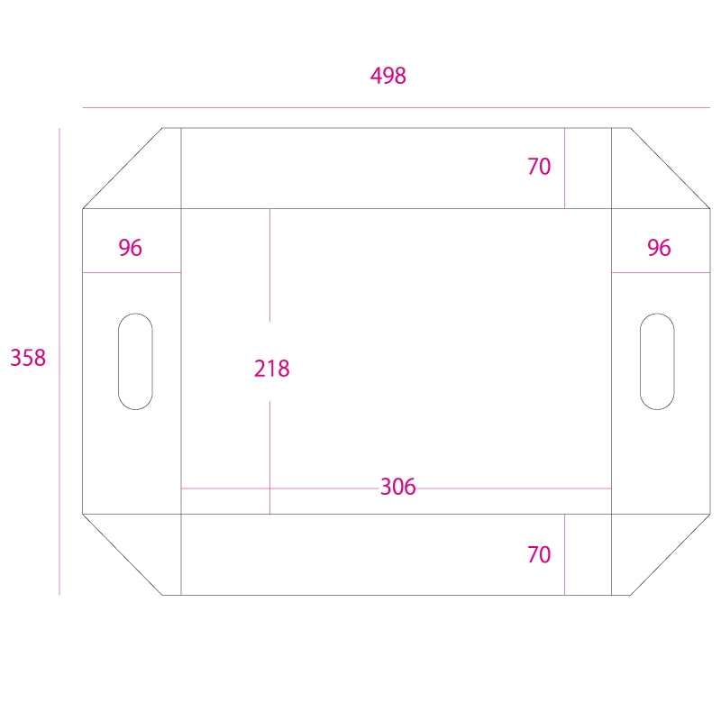 HEIKO 箱 ダンボール用フィルムパッド A4用-100 5枚/袋
