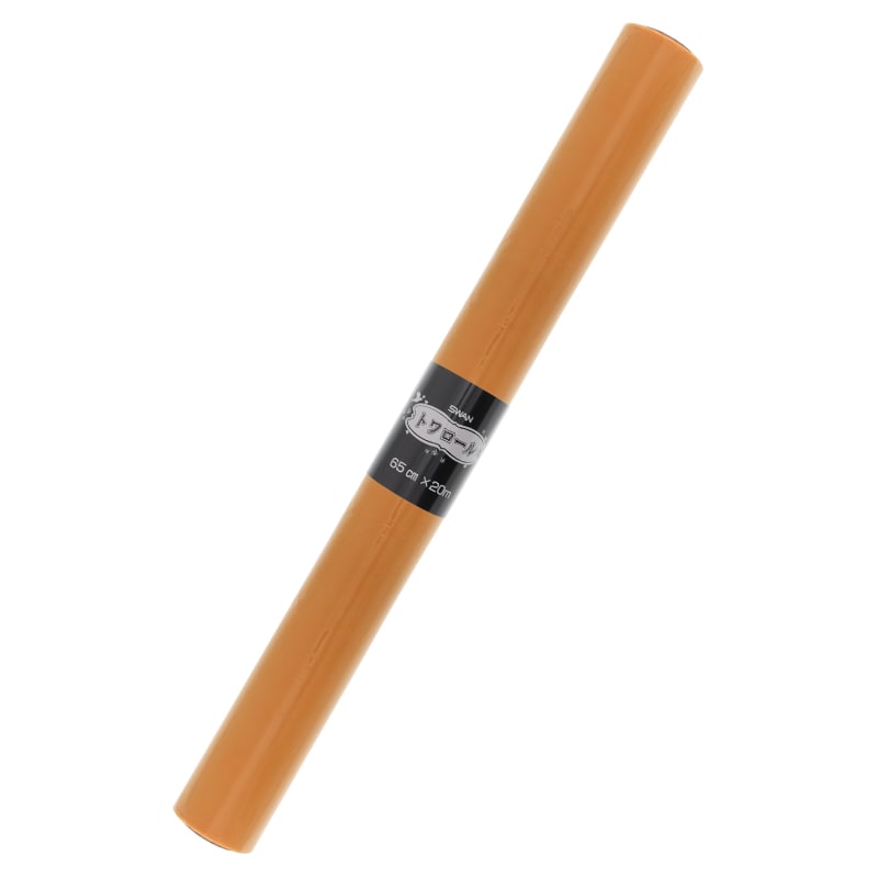 SWAN フラワーラッピングロール トワロール 10 オレンジ 巾65cm×20m巻 1本