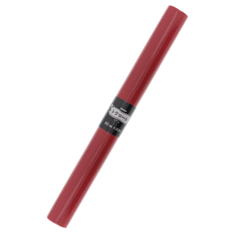 SWAN フラワーラッピングロール トワロール 18 アカ 巾65cm×20m巻 1本