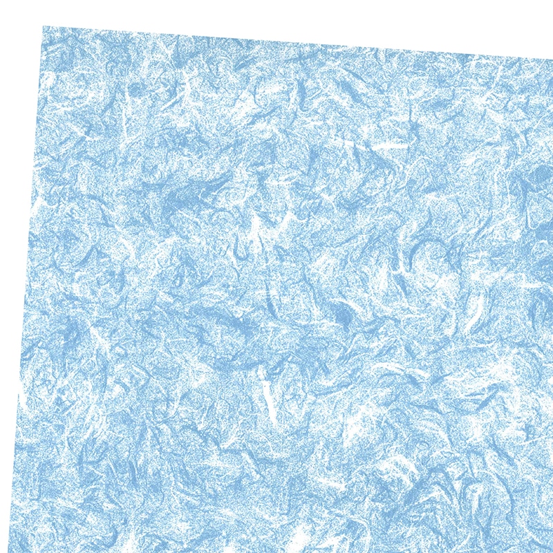 HEIKO 包装紙 ハトロン判半才 雲竜 青 100枚/袋