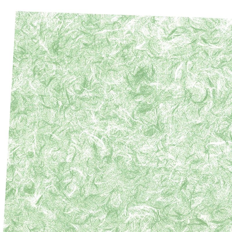 HEIKO 包装紙 ハトロン判半才 雲竜 緑 100枚/袋