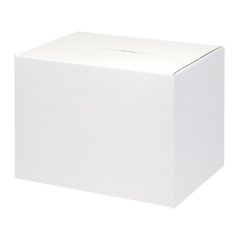 HEIKO 箱 ダンボール A4用-230 スリム 白無地 20枚/箱