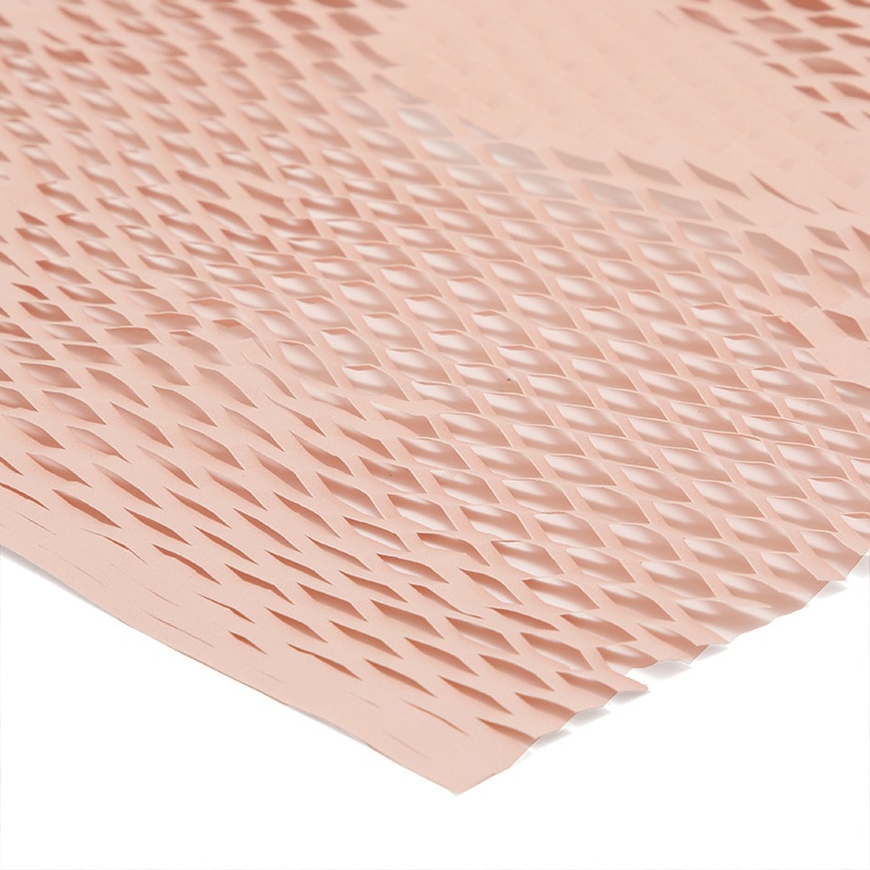 HEIKO フラワーラッピングロール フルールネット ブラウンピンク 幅50cm×9.1m 1本