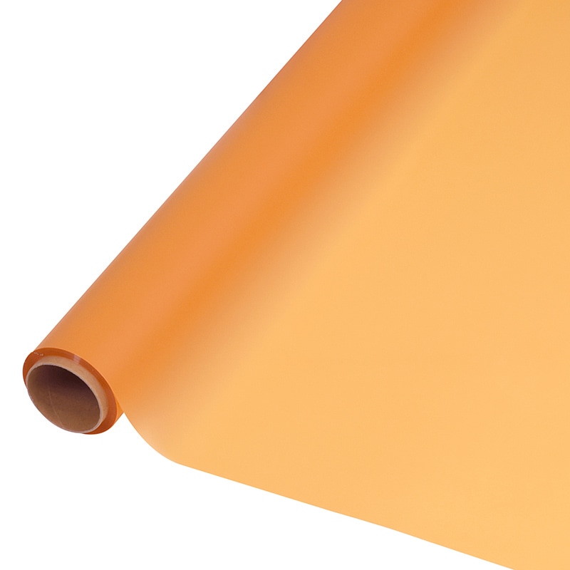 HEIKO フラワーラッピングロール ノーブル NO.5 オレンジ 1本