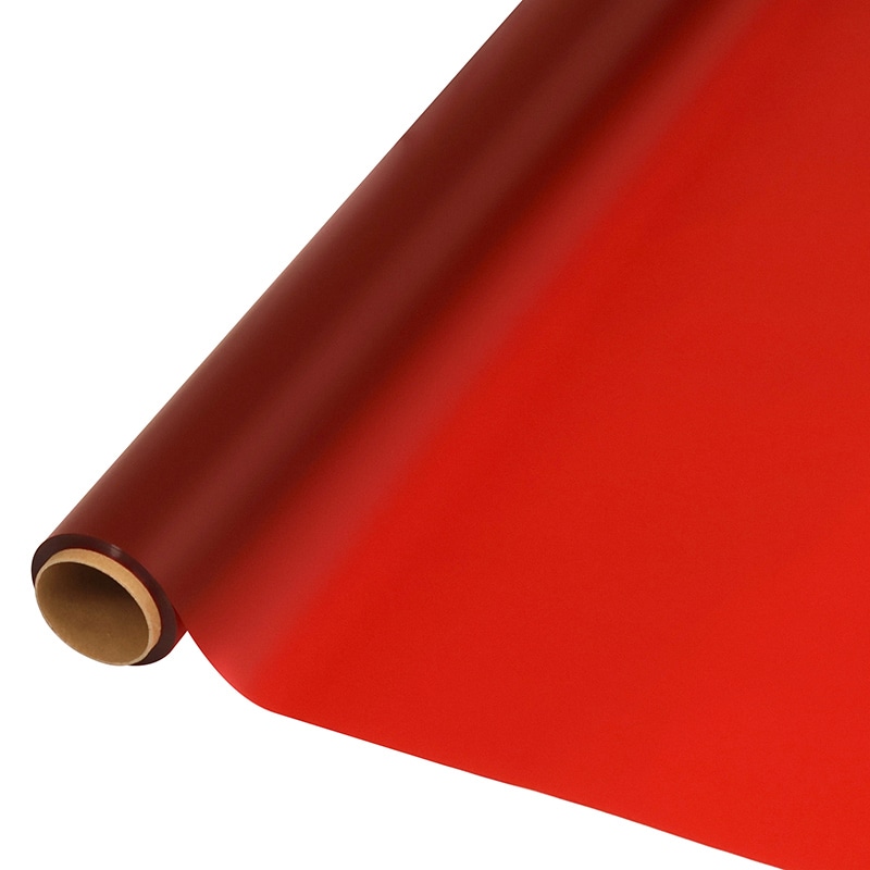 HEIKO フラワーラッピングロール ノーブル NO.10 レッド 1本