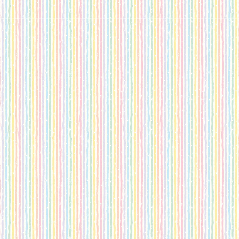 HEIKO ギフト包装紙 半才 スターレインボウ 50枚/袋