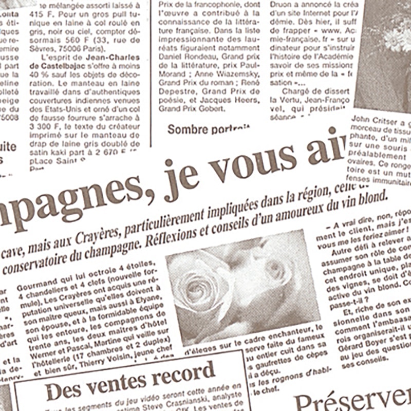 レターフラワー 焦茶