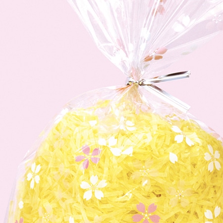 HEIKO OPP袋 クリスタルパック柄入り S-1 さくらぞめ 50枚/袋