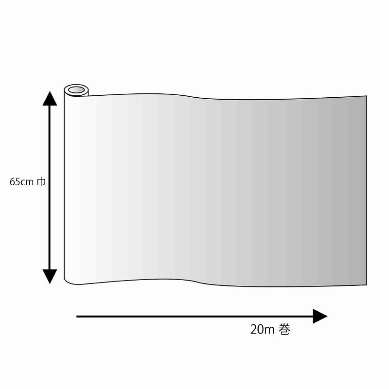 HEIKO フラワーラッピングロール Fラップ 82 コゲチャ 幅65cm×20m巻 1本